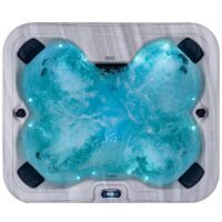 Hula 4 Seat Hot Tub Filled