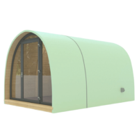 Large Glass-fronted Garden Room Pod