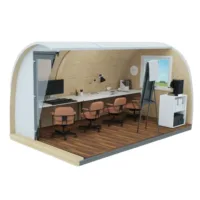 Large Glass-fronted Garden Room Pod - Image 3