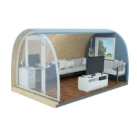 Large Glass-fronted Garden Room Pod - Image 4