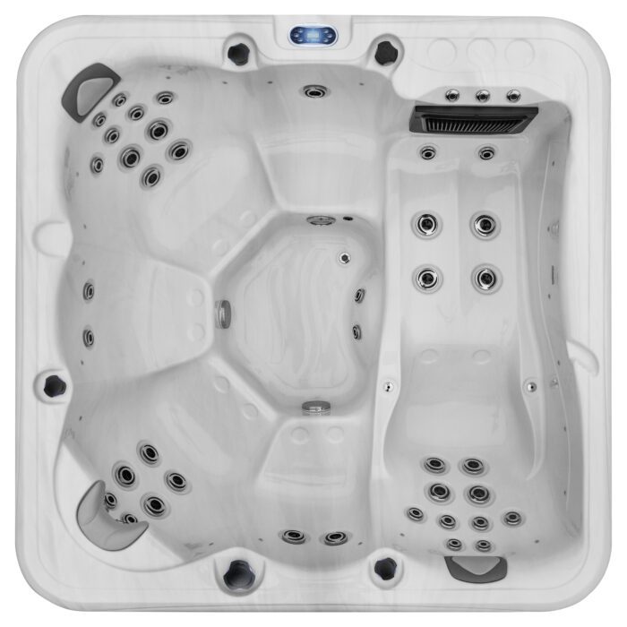 EX DEMO PALM SPAS COSMO+ LUXURY HOT TUB 6 SEAT WITH LOUNGER HOT TUB 32AMP WITH BALBOA CONTROLS AND HEATER - Image 6