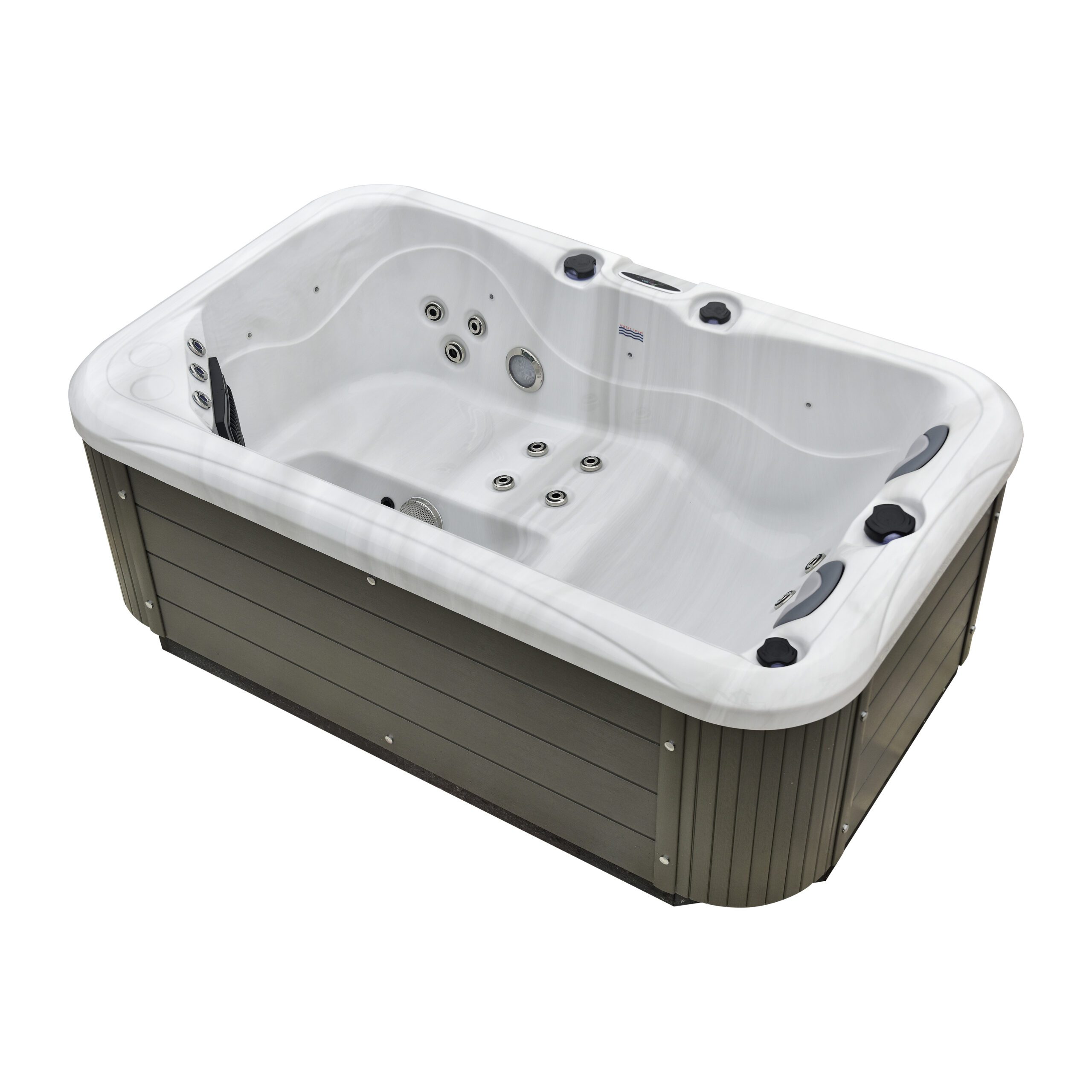 Ex Demo Palm Spas DUAL LOUNGER+ Luxury Hot Tub 3 Seater 3 Ex Demo Palm Spas DUAL LOUNGER+ Luxury Hot Tub 3 Seater - Image 3