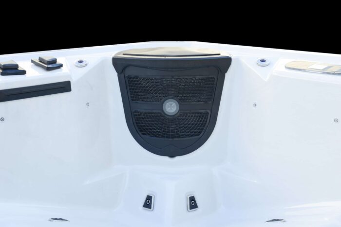 EX DEMO PALM SPAS LUNA LUXURY HOT TUB 5 SEAT WITH TWIN LOUNGER HOT TUB WITH BALBOA CONTROLS AND HEATER - Image 6
