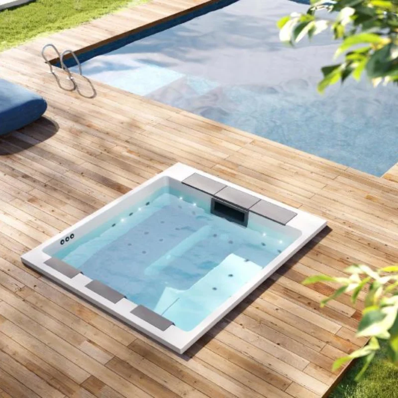 EX DEMO PORTCRIL Lounge Divine Plus luxury Hot Tub / Spa (SHOWROOM MODEL) 2 EX DEMO PORTCRIL Lounge Divine Plus luxury Hot Tub / Spa (SHOWROOM MODEL) - Image 2