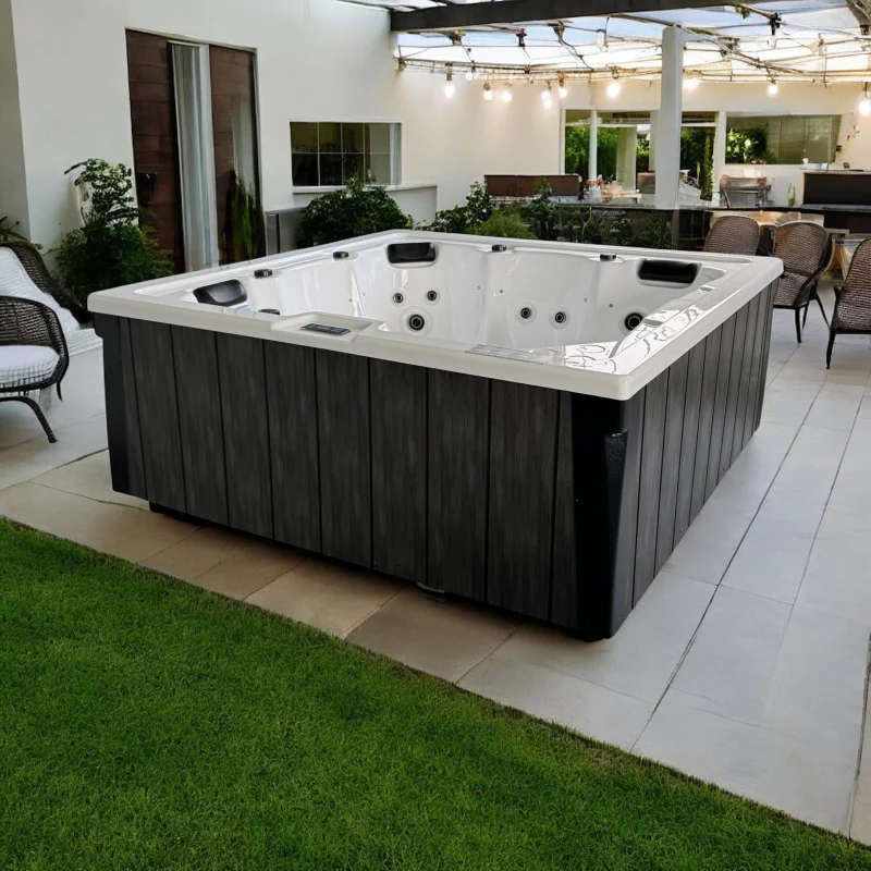 Ex Demo PORTCRIL EMOTION 5.2 5 Person Twin Lounger Luxury Hot Tub (Showroom Display- AVAILABLE NOW!) 4 Ex Demo PORTCRIL EMOTION 5.2 5 Person Twin Lounger Luxury Hot Tub (Showroom Display- AVAILABLE NOW!) - Image 4